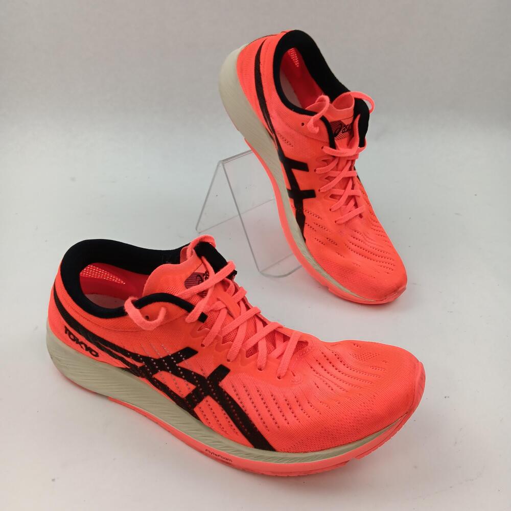 Asics Shoes Mens Size 10 Orange Tokyo Racing Running Sneakers 1012A946